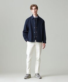 J.PRESS MEN 【KANEMASA】 グレンチェック サッカージャージー コーチジャケット