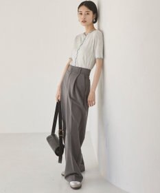 WEGO 【ANGIE VINTAGE】シアーボーダーメロウトップス