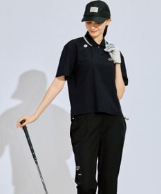 PW CIRCULUS 【UV遮蔽率95.3% UVカット / 速乾 / ストレッチ】【WOMEN】PW NEW ベーシックポロ ゴルフウェア レディース