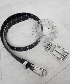 WEGO ビジューワイドベルト