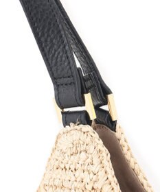 23区 VIOLAd'ORO ラフィア トートバッグ