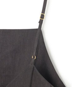 23区 【洗える】リネンレーヨンストレッチ  Iライン キャミソール ワンピース