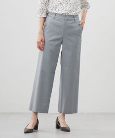 J.PRESS LADIES L 【セットアップ対応・洗える・撥水】コットンFITTY ストレート パンツ