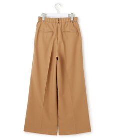 23区 S 【滝沢眞規子さん着用/CanCam11月号掲載】ナチュラルストレッチサキソニー タック ワイド パンツ