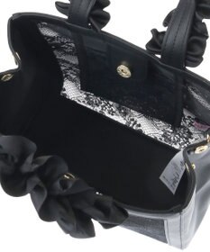 Maison de FLEUR メッシュレース2Wayトートバッグ