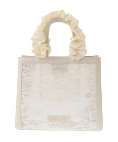 Maison de FLEUR メッシュレース2Wayトートバッグ