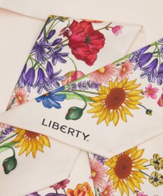 LIBERTY. フローラル・ミューズ 8x160スキニー シルク スカーフ