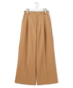 23区 S 【滝沢眞規子さん着用/CanCam11月号掲載】ナチュラルストレッチサキソニー タック ワイド パンツ