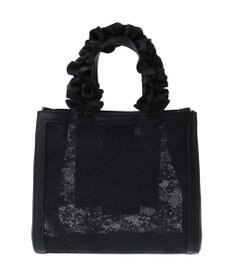 Maison de FLEUR メッシュレース2Wayトートバッグ