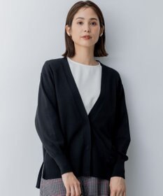 組曲 【WEB限定】サイドフリルカーディガン