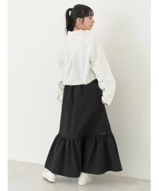 earth music&ecology クロップドポケットポイントシャツ