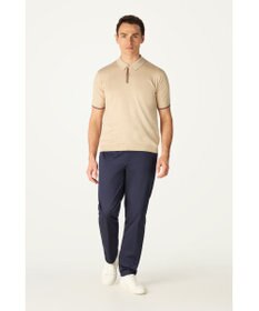 DAKS John Smedley for DAKS ハウスストライプポロシャツ