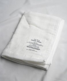 SHINTO TOWEL 【2.5-PLY GAUZE】バスタオル　ホワイト　Mサイズ