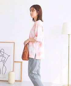 OP／FILA 【RUSTY】ニコちゃん×タイダイ柄半袖Tシャツ