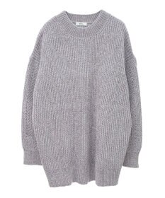 earth music&ecology シャイニーベロアチュニック