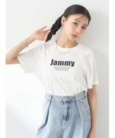 earth music&ecology ロゴソリッドミニマルＴシャツ
