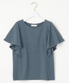 ANY SIS 【洗える】フリルスリーブ カットソー