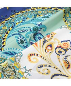 Marca ＜秋の新柄＞【Marcaオリジナル】サークルペイズリー  大判 シルクツイル スカーフ