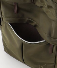 LA BAGAGERIE 【maison vert】 【多収納】タックポケットリュック