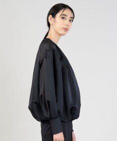 23区 【エステータ】シルクコットンオーガンジー ブラウス