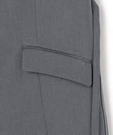 ICB L 【WEB＆一部店舗限定】 SerikaWorsted ノーカラーロングジレ