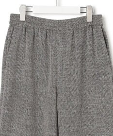 ICB 【先行予約】ライトスラブツイード ワイドパンツ