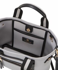 TOPKAPI 【新色追加】【TREASURE TOPKAPI】ネオプレン フロントポケット 2way ショルダー付き ミニトートバッグ