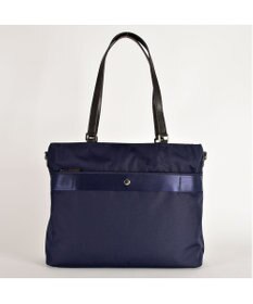 LA BAGAGERIE コーデュラ×リサイクルレザー　スクエアトート