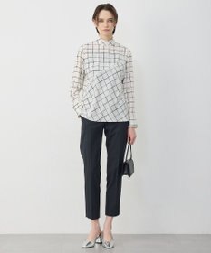 ICB L 【30th ANNIVERSARY】 ウィンドウペンプリント プルオーバーブラウス