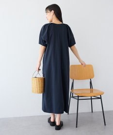 CRAFT STANDARD BOUTIQUE ポーチ付きバルーンスリーブワンピース