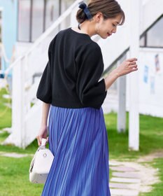 Tiaclasse 【洗える】ビジューニットカーディガン