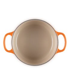 YAMATO テーブル＆キッチン 【ル・クルーゼ】シグニチャー　ココット・ロンド 18cm　オレンジ