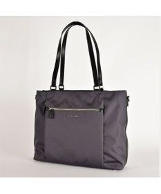 LA BAGAGERIE コーデュラ×リサイクルレザー　スクエアトート