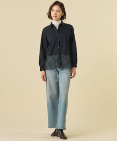 J.PRESS LADIES 【レイヤードスタイルに・WEB限定カラーあり】カシミヤシルク シアーリブ タートル カットソー
