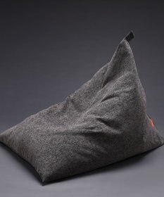 ビーズクッション tetra ソファー張り生地 シェニール ビーズクッション