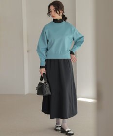 組曲 L オーガンスウェット ニット