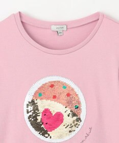 ANY KIDS ミラクルスパンコール長袖Tシャツ