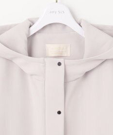 ANY SIS S 【洗える】フーデットロング アウター