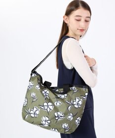 LeSportsac DELUXE EASY CARRY TOTE/オリーブフローラルシルエット