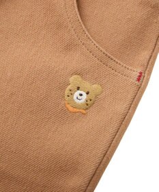 MIKI HOUSE HOT BISCUITS 【Everyday Series】ワンポイント ストレッチ10分丈パンツ