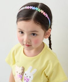 ANY KIDS キラキラレインボーカチューシャ