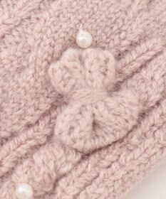 ANY KIDS パール リボン 手袋