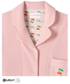 une nana cool MADE WITH シモジマ 【綿100%】開襟ワッフルパジャマ