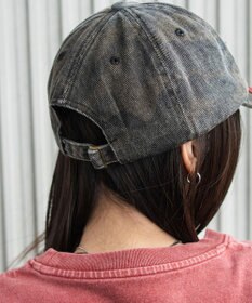 WEGO ナンバリングアップリケキャップ