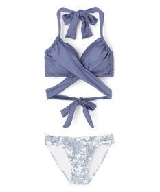 San-ai Resort（三愛水着楽園） ワコール定番商品カップ使用GHIカップの大きなお胸に対応【グラマラスフィット】クロスワイヤー水着　11EF-ML・13GHI-L LL【San-ai Resort（サンアイリゾート）】