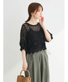 Green Parks ・ＳＵＧＡＲ　ＳＰＯＯＮ　２ｗａｙクロシェカーディガン