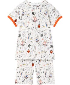 tsumori chisato SLEEP ツモリチサト パジャマ 綿100%(本体) 天竺素材 4分袖 6分丈 レディース UDT122 /ワコール