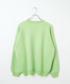 WEGO ウェーブロゴジャガードニットプルオーバー