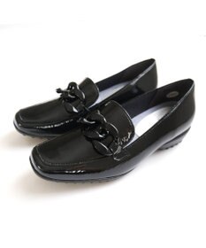 Pointer 【石岡真実さん着用】日本製 本革超軽量チェーンモチーフローファー