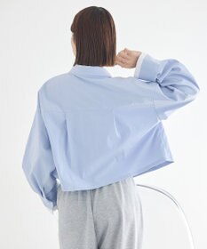 earth music&ecology パイピングショートシャツ